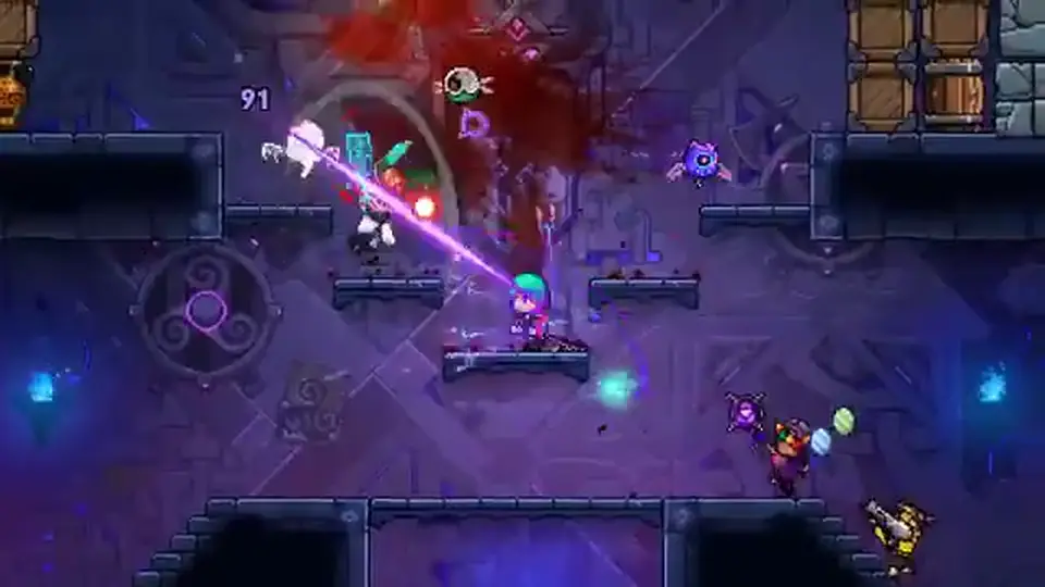 Neon Abyss 2 official 1.0 combat overview