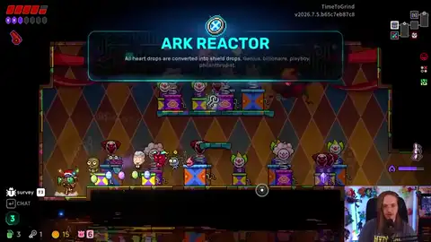 Neon Abyss 2 egg-focused Lovely Legion converting drops into visible shields